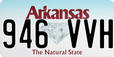 AR license plate 946VVH