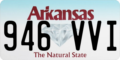 AR license plate 946VVI