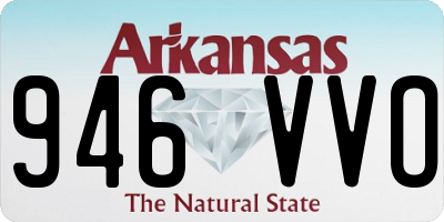 AR license plate 946VVO