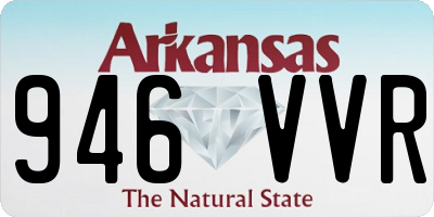 AR license plate 946VVR