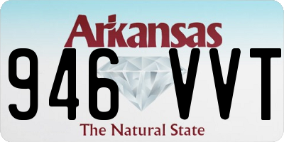 AR license plate 946VVT