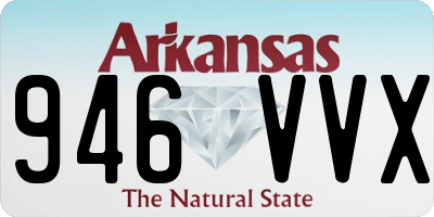 AR license plate 946VVX