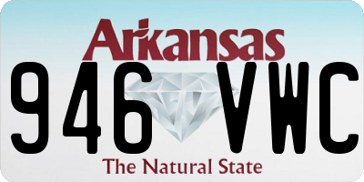 AR license plate 946VWC