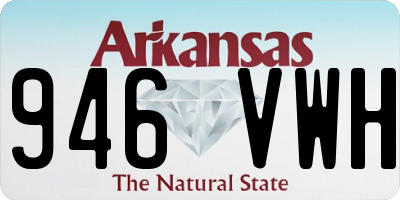 AR license plate 946VWH