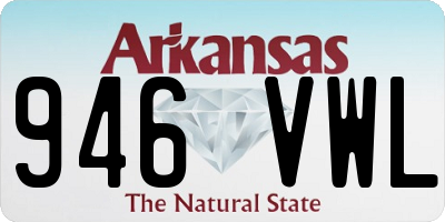 AR license plate 946VWL