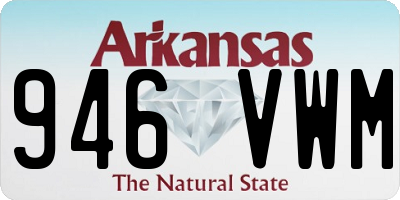 AR license plate 946VWM