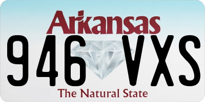 AR license plate 946VXS