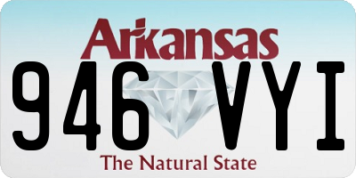 AR license plate 946VYI