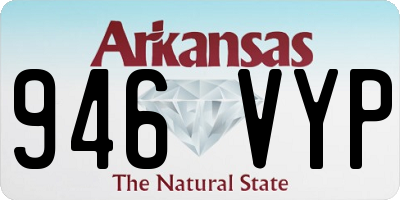 AR license plate 946VYP