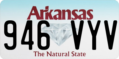 AR license plate 946VYV