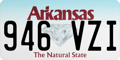 AR license plate 946VZI