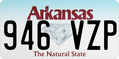 AR license plate 946VZP