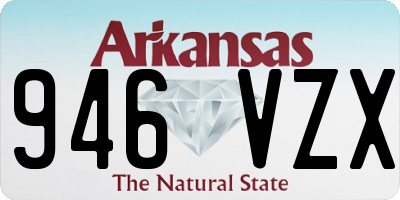 AR license plate 946VZX