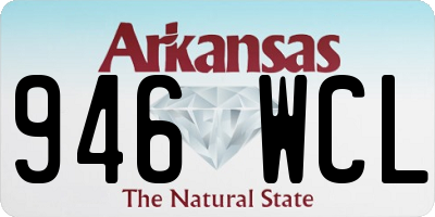 AR license plate 946WCL