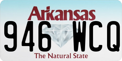 AR license plate 946WCQ