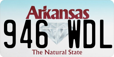 AR license plate 946WDL
