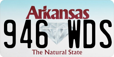 AR license plate 946WDS