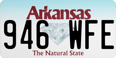 AR license plate 946WFE