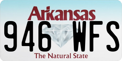 AR license plate 946WFS