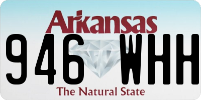 AR license plate 946WHH