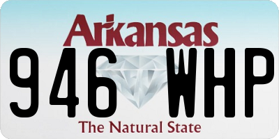 AR license plate 946WHP