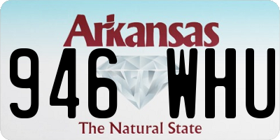 AR license plate 946WHU