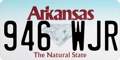 AR license plate 946WJR
