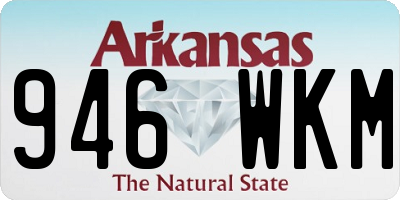 AR license plate 946WKM