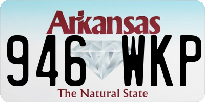AR license plate 946WKP