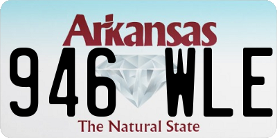 AR license plate 946WLE