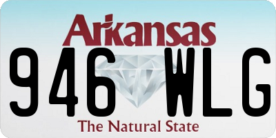 AR license plate 946WLG