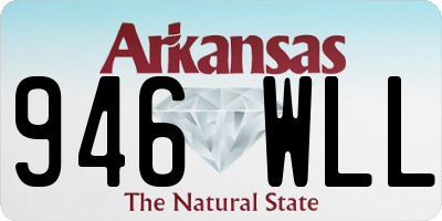 AR license plate 946WLL