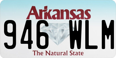 AR license plate 946WLM