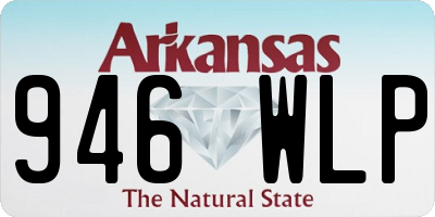 AR license plate 946WLP
