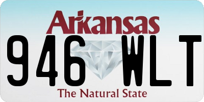 AR license plate 946WLT