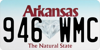 AR license plate 946WMC