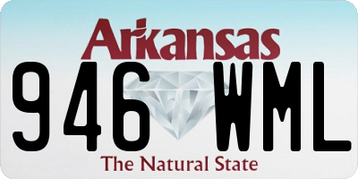 AR license plate 946WML