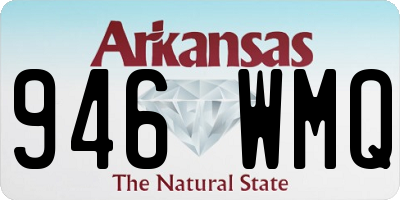 AR license plate 946WMQ