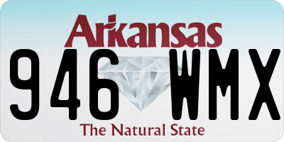 AR license plate 946WMX