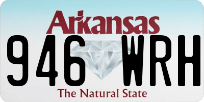 AR license plate 946WRH