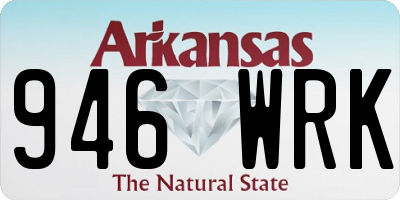 AR license plate 946WRK