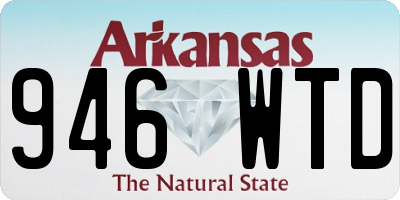 AR license plate 946WTD