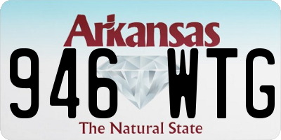 AR license plate 946WTG