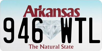 AR license plate 946WTL