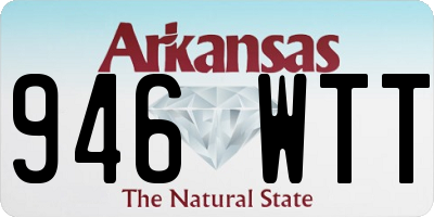 AR license plate 946WTT