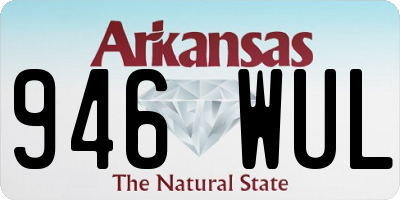 AR license plate 946WUL