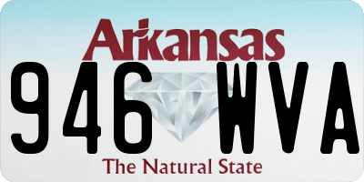 AR license plate 946WVA