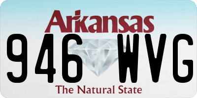 AR license plate 946WVG