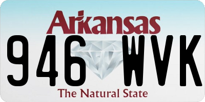 AR license plate 946WVK