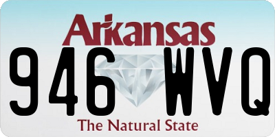 AR license plate 946WVQ